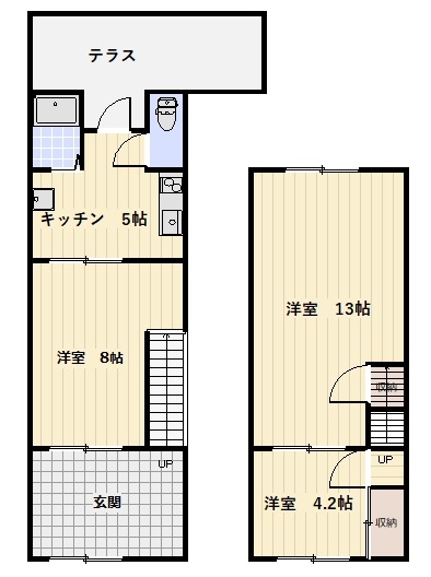 新喜多東テラスハウス