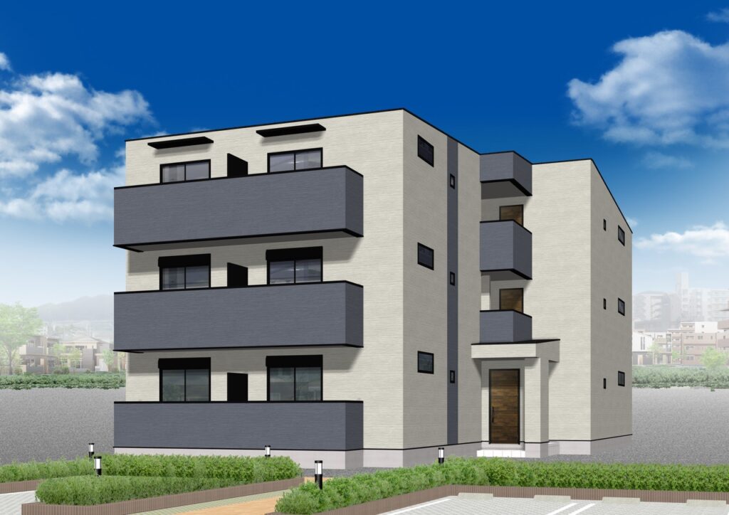 当社で土地取得、立ち退き、解体、建築いたしました。完売ありがとうございました。